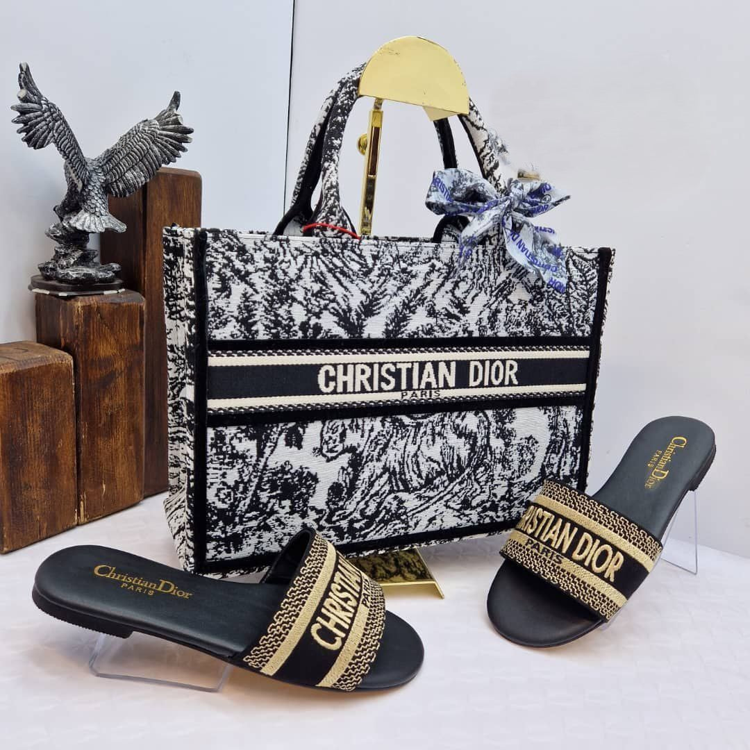 Sandal and bag set