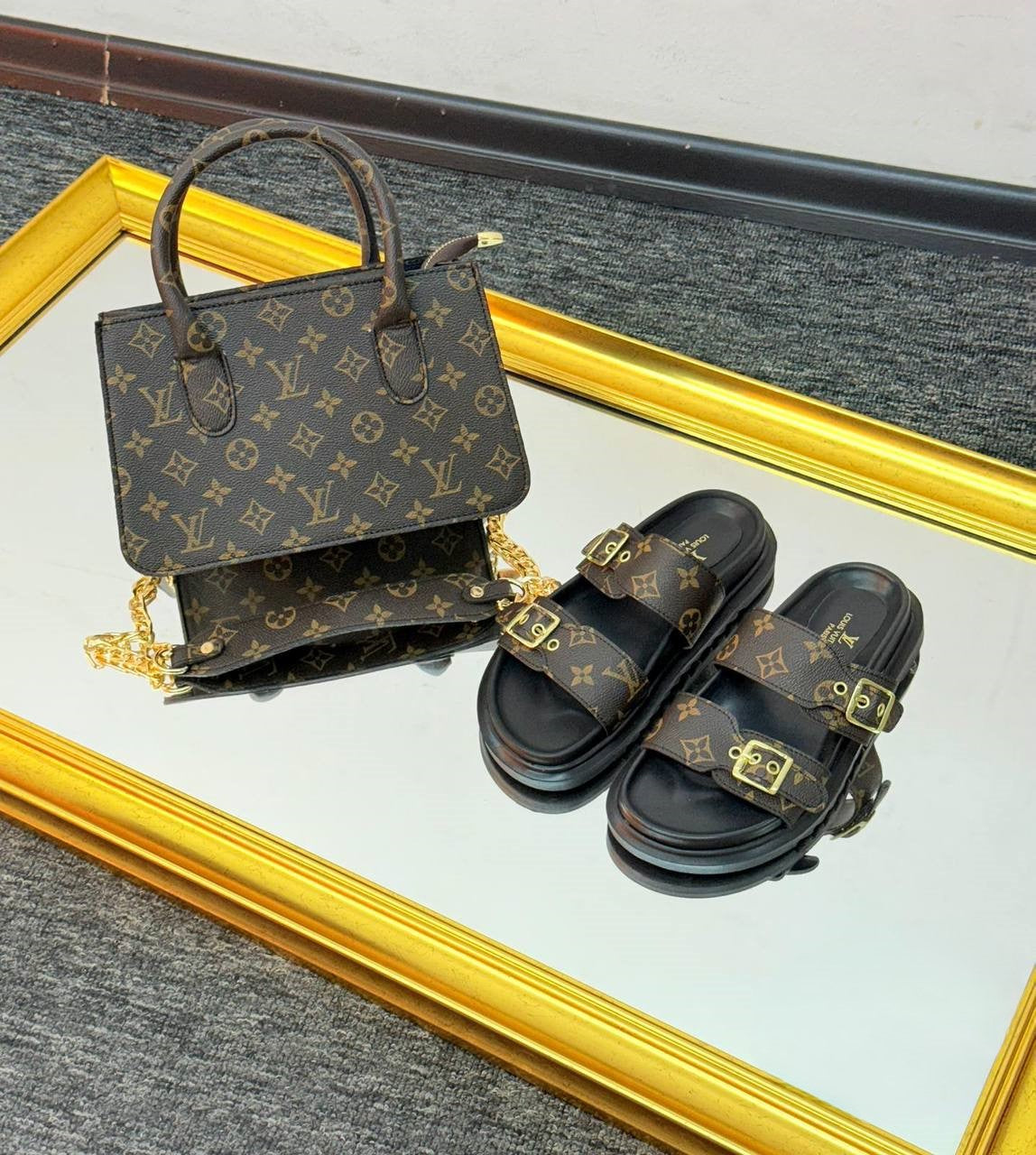 Women Bag & sandal set