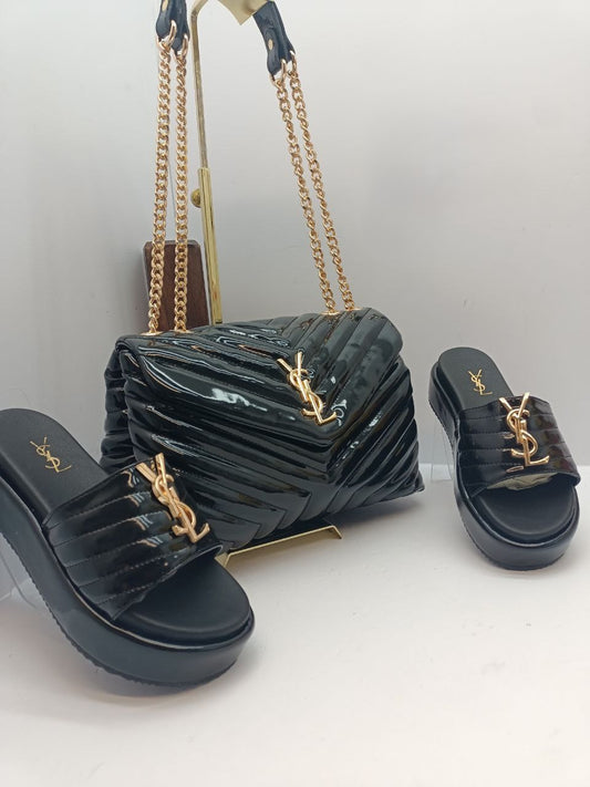 Bag & sandal set for women