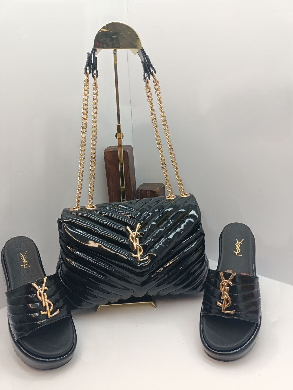 Bag & sandal set for women