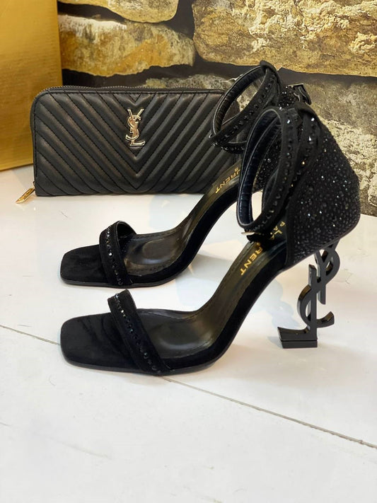 Bags & heel sandals set for women