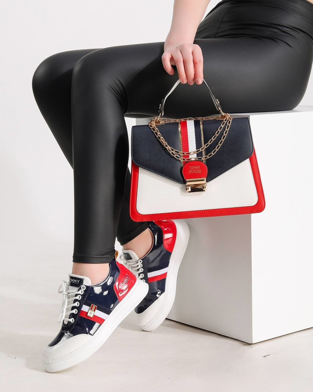 Bags & sneakers set for women