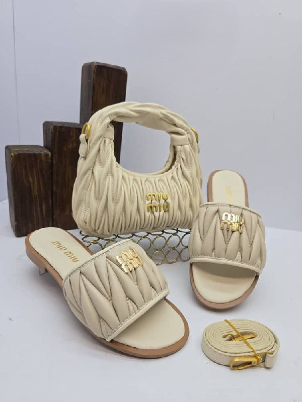 Bags & sandals set for women