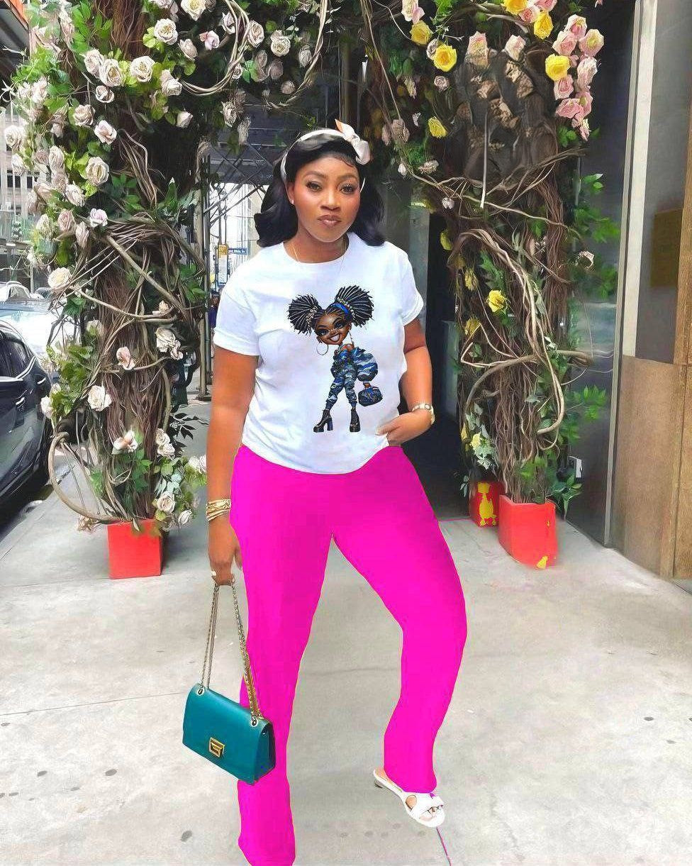 T-shirt & pant set for women