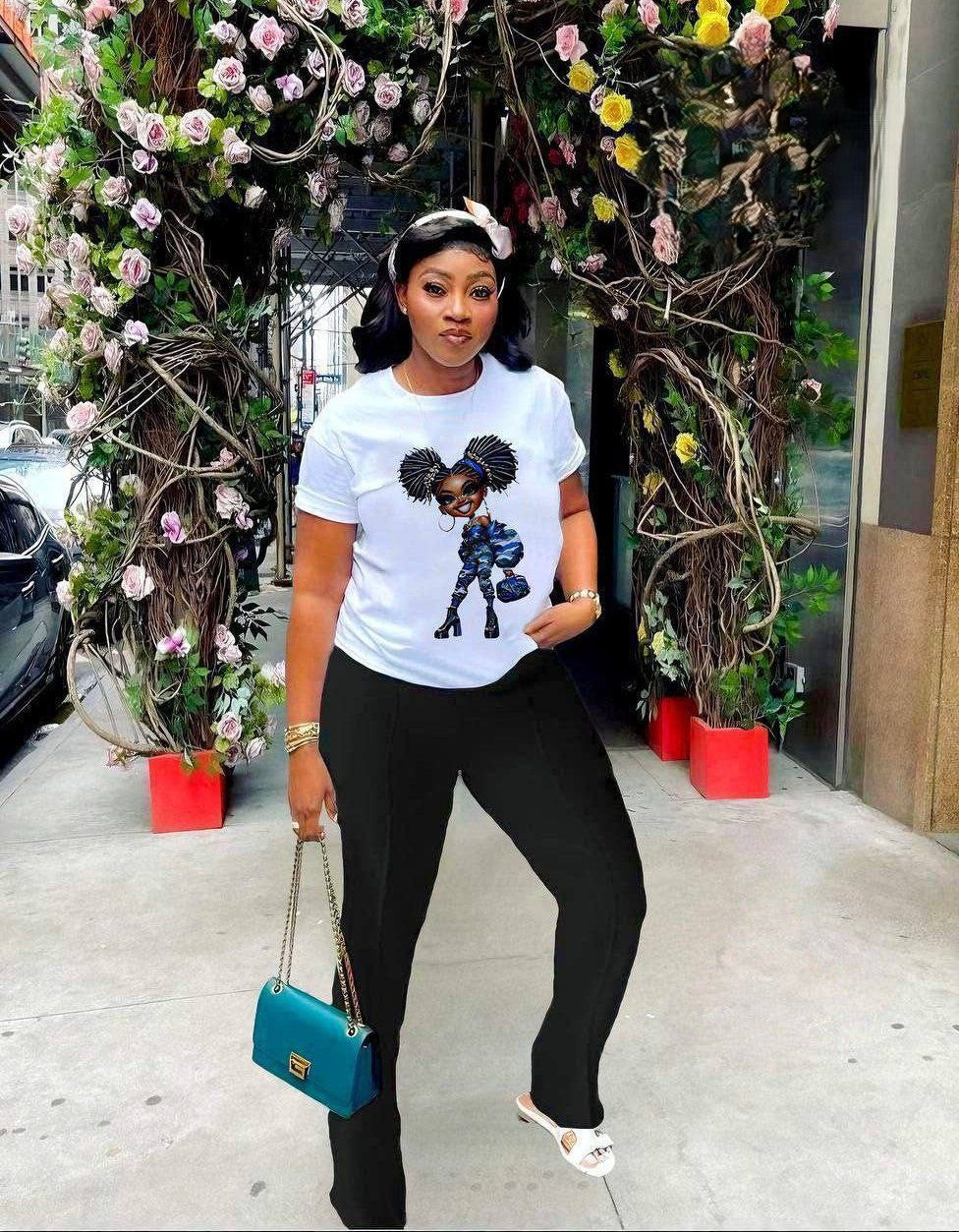 T-shirt & pant set for women