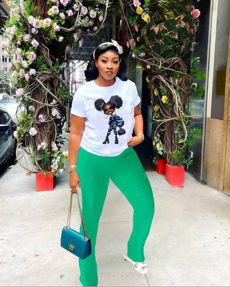 T-shirt & pant set for women