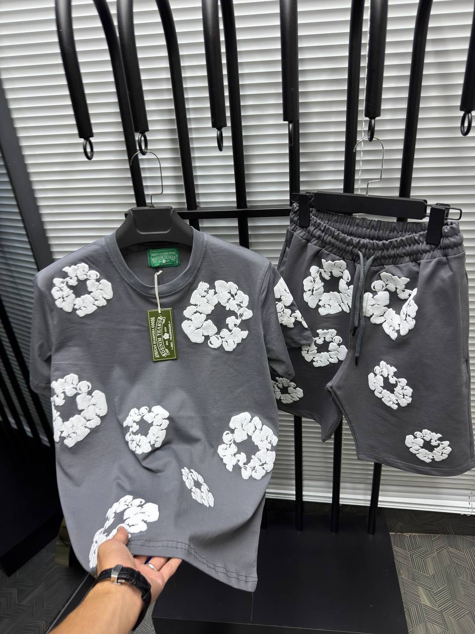 T-shirt & short set for men