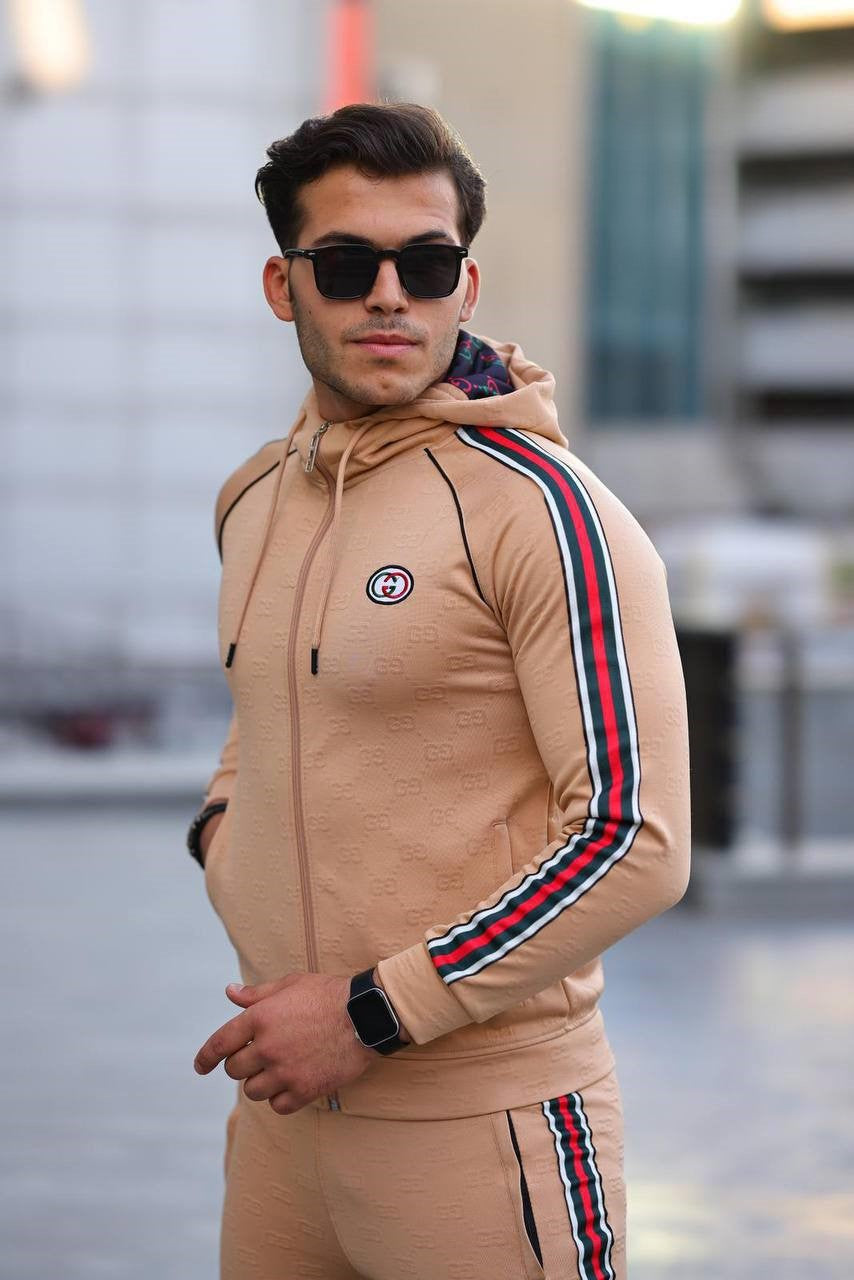 Long sleeve hood & pant set for men