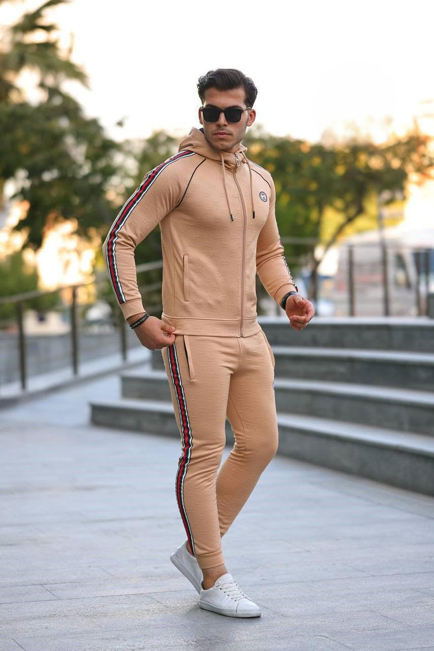 Long sleeve hood & pant set for men
