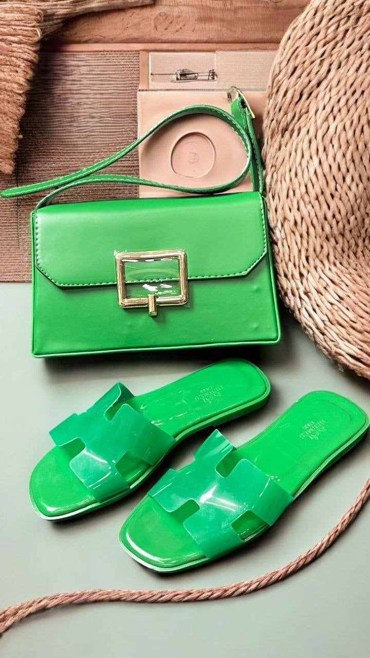 Sandals and bags set
