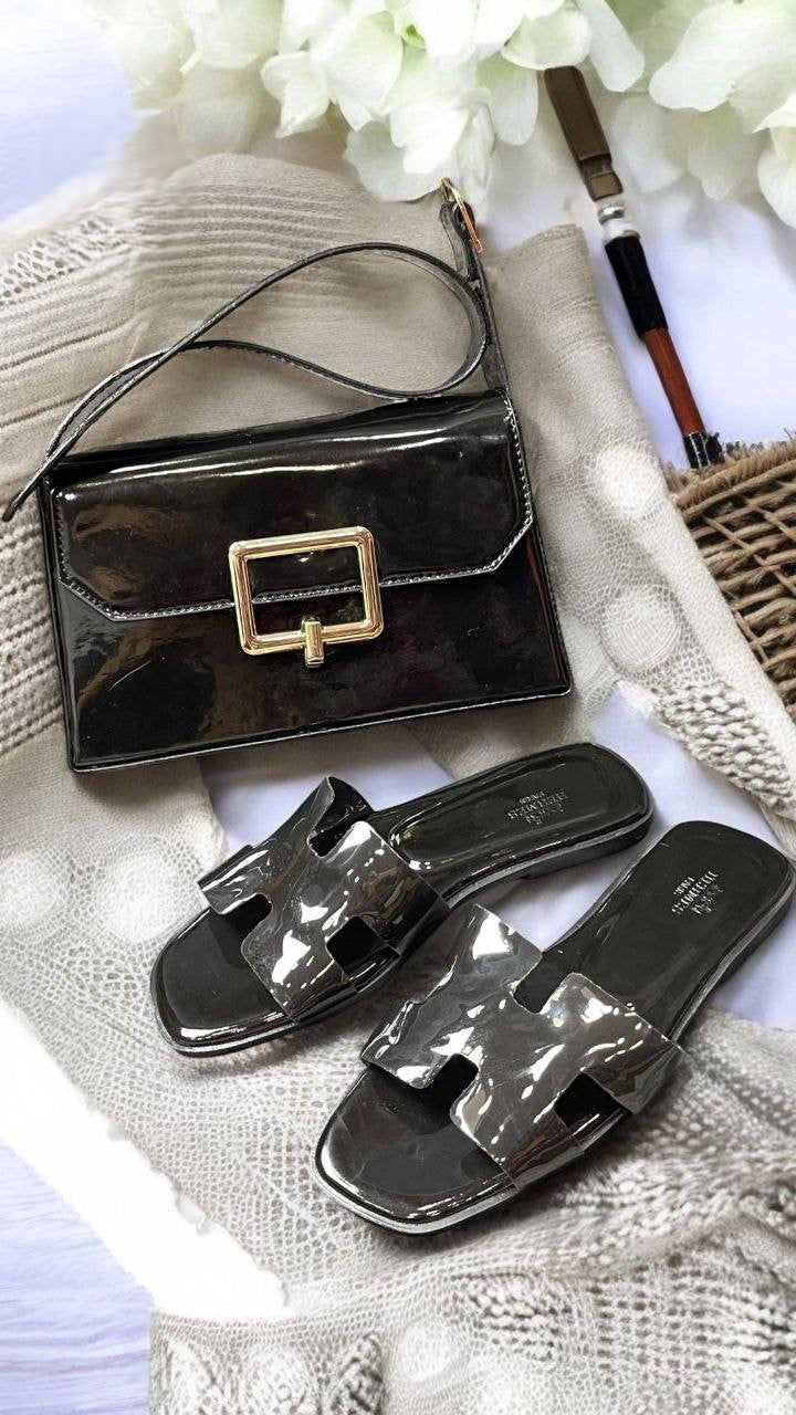 Sandals and bags set
