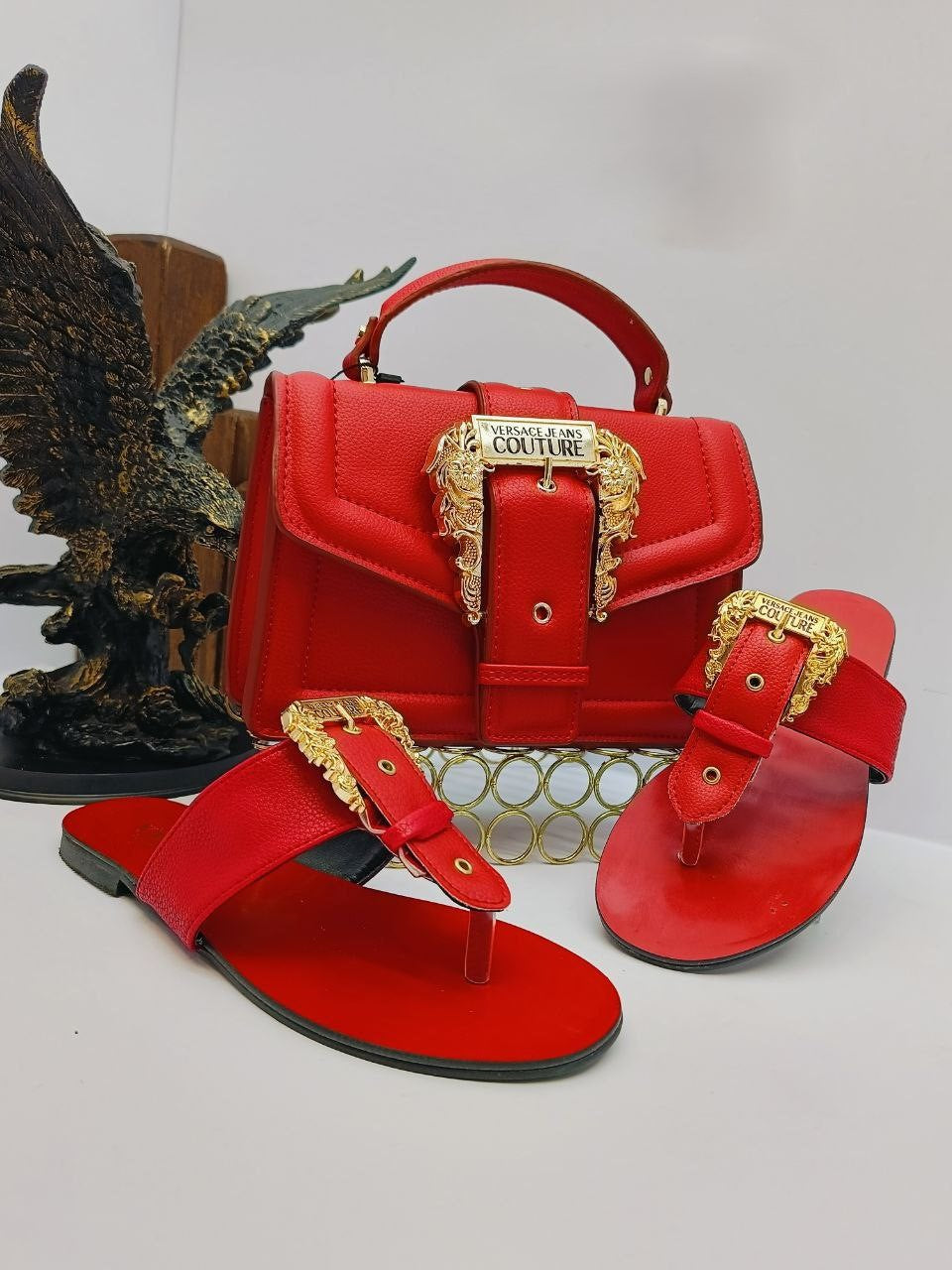 Sandal and bag set