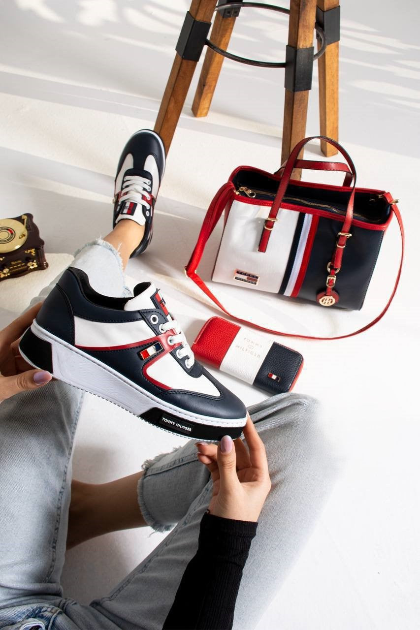 Bags, sneakers & purses set