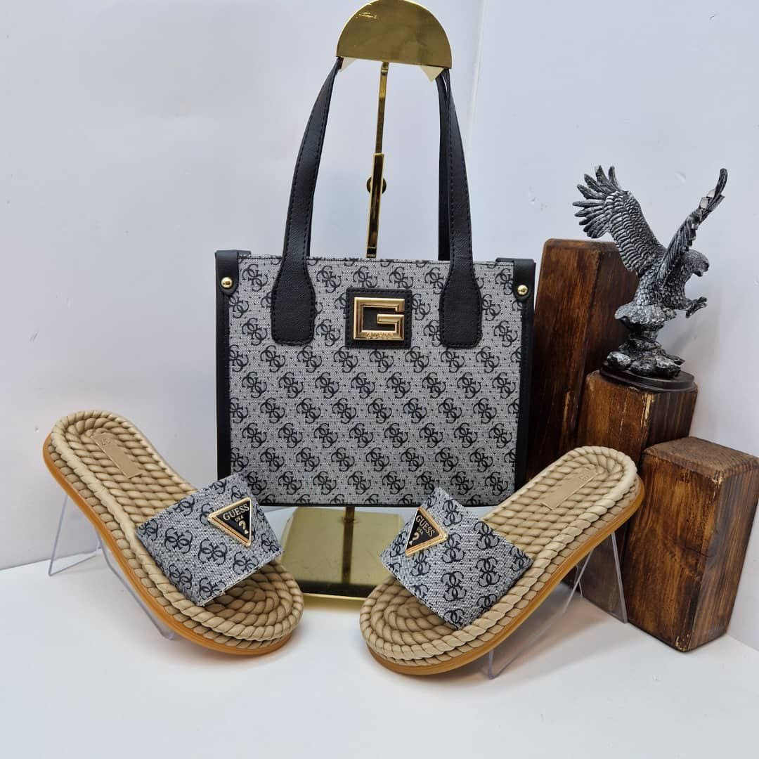 Sandal and bag set