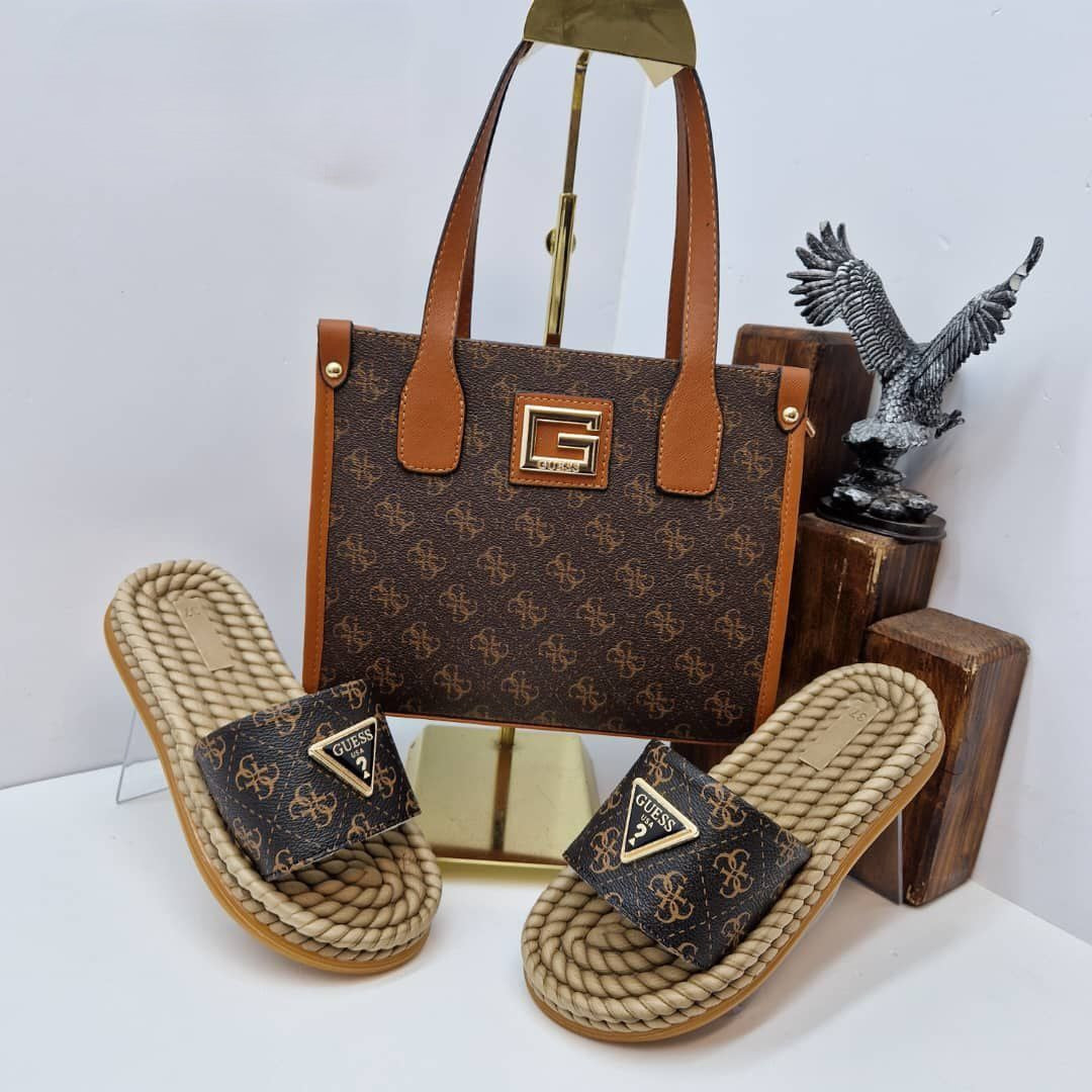 Sandal and bag set