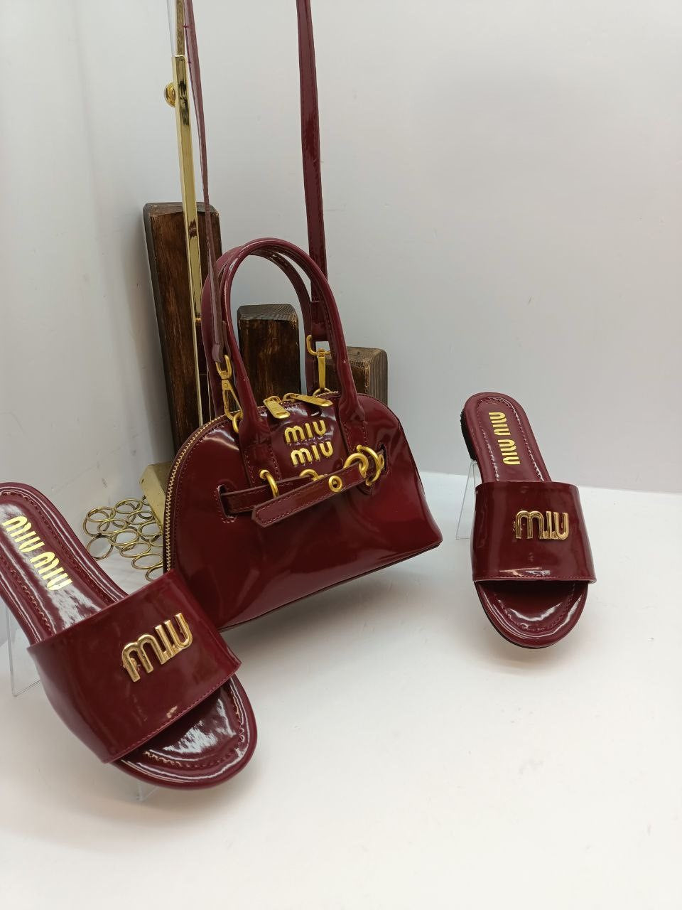 Sandal and bag set