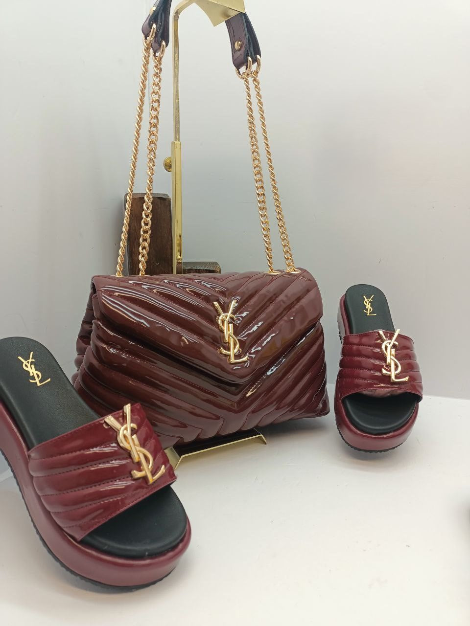 Bag & sandal set for women