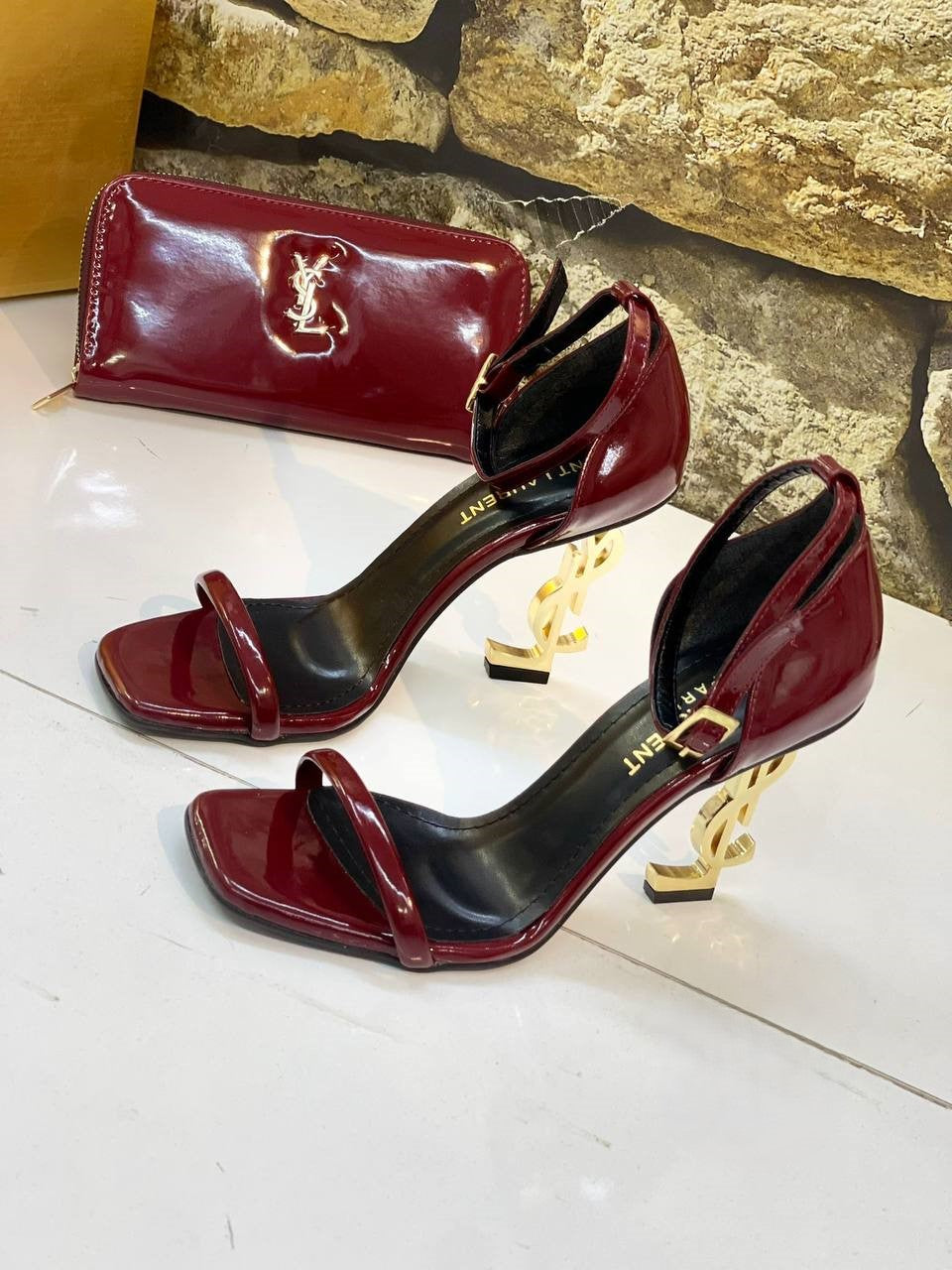 Bags & heel sandals set for women