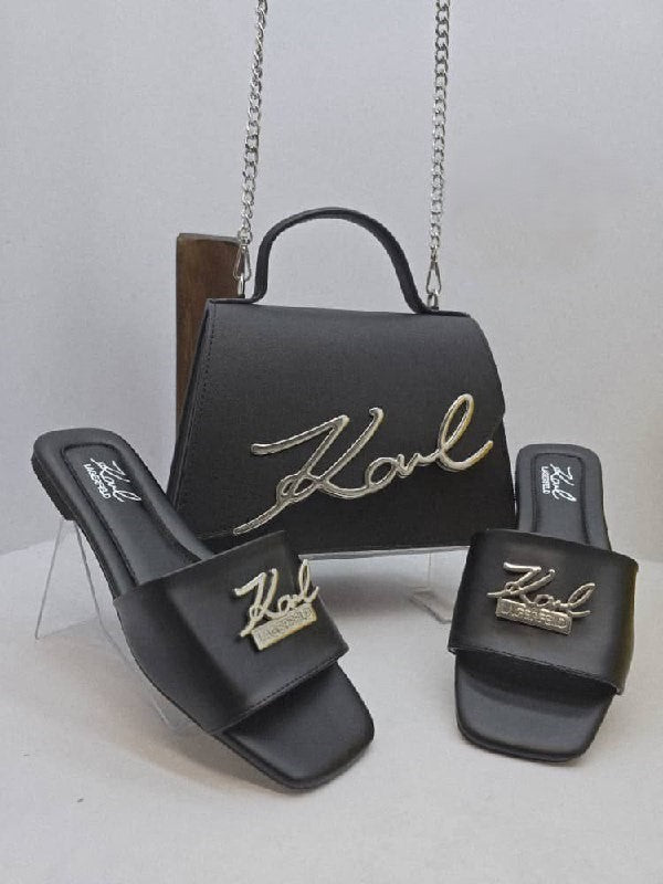Bags & sandals set for men