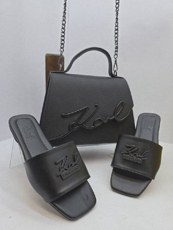 Bags & sandals set for men