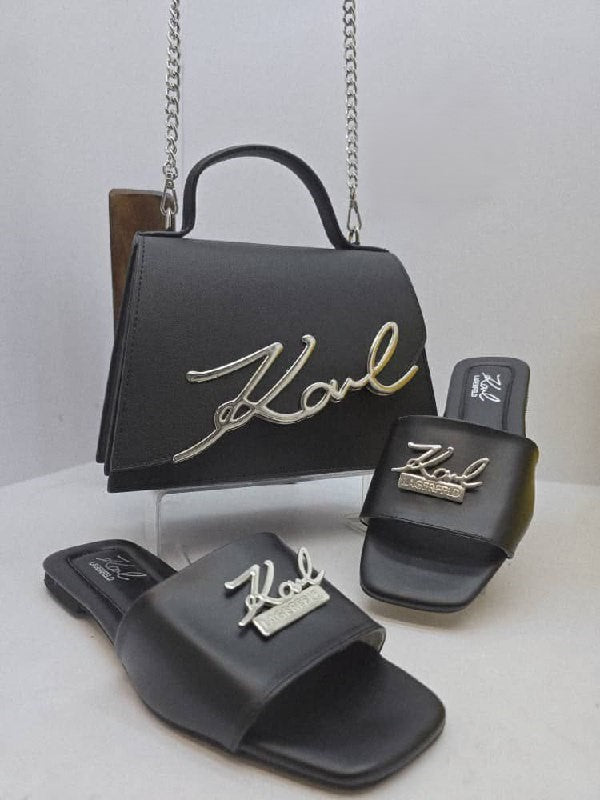 Bags & sandals set for men