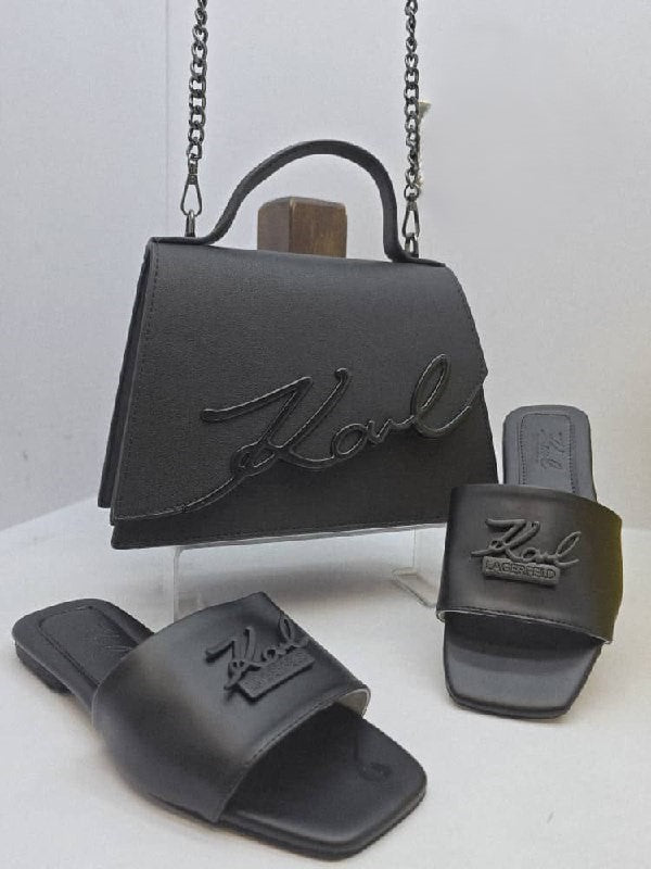 Bags & sandals set for men