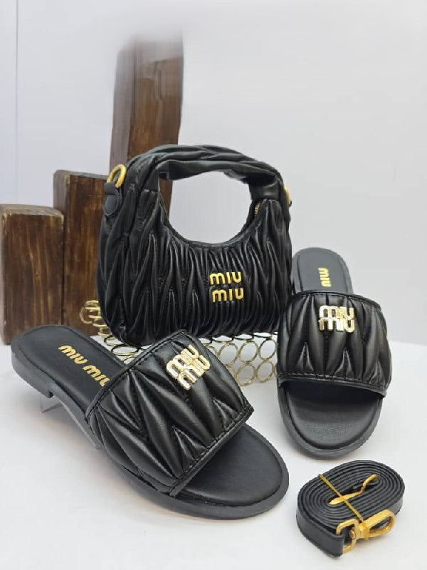Bags & sandals set for women