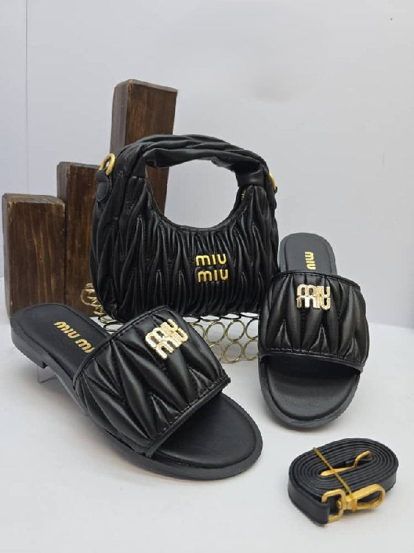 Bags & sandals set for women