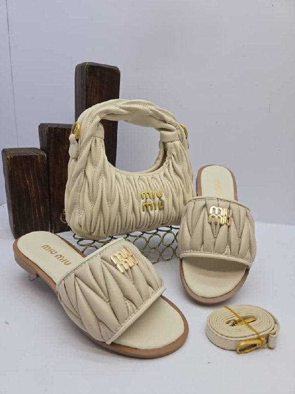 Bags & sandals set for women