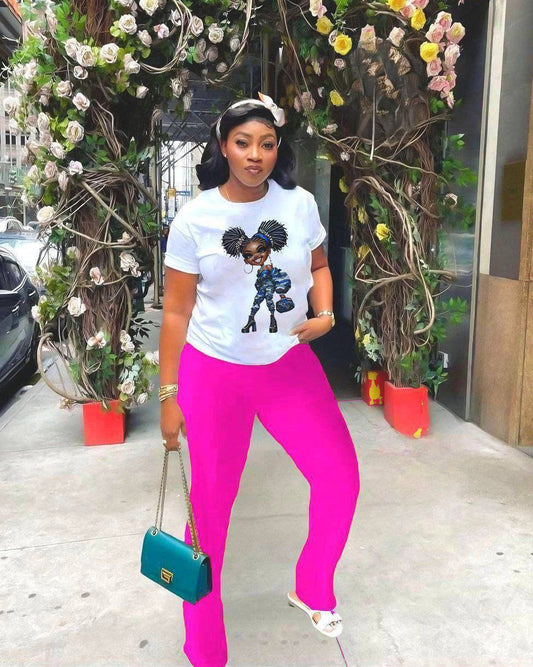 T-shirt & pant set for women