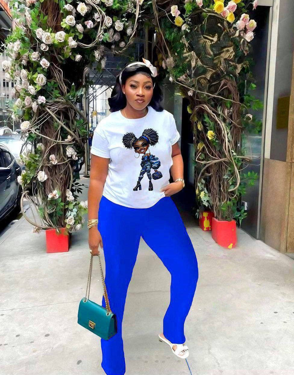 T-shirt & pant set for women