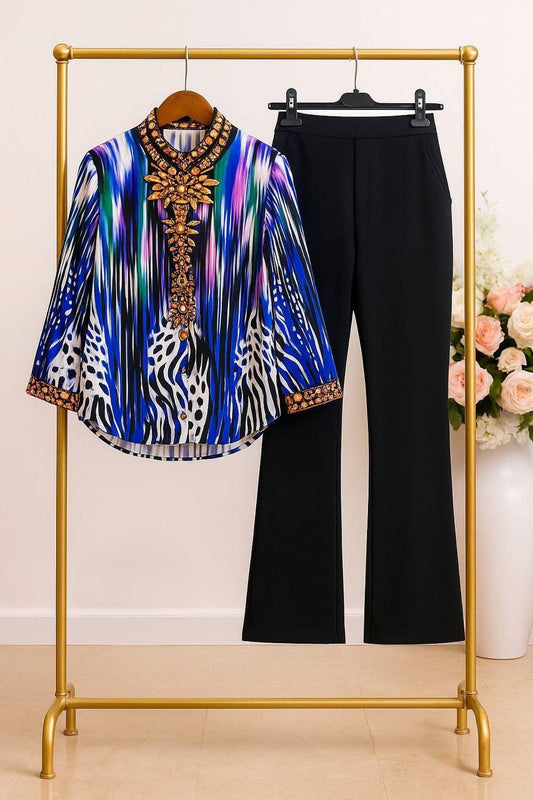 Long sleeve & pant set for women