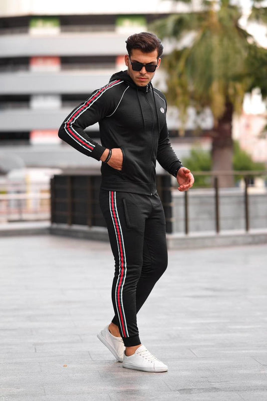 Long sleeve hood & pant set for men