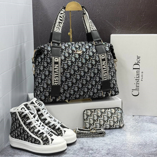 Sneakers, bags and purses set