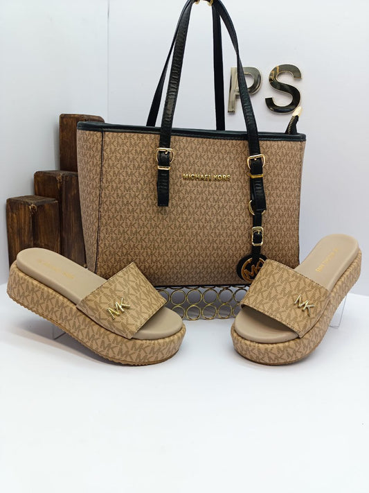 Sandal and bag set