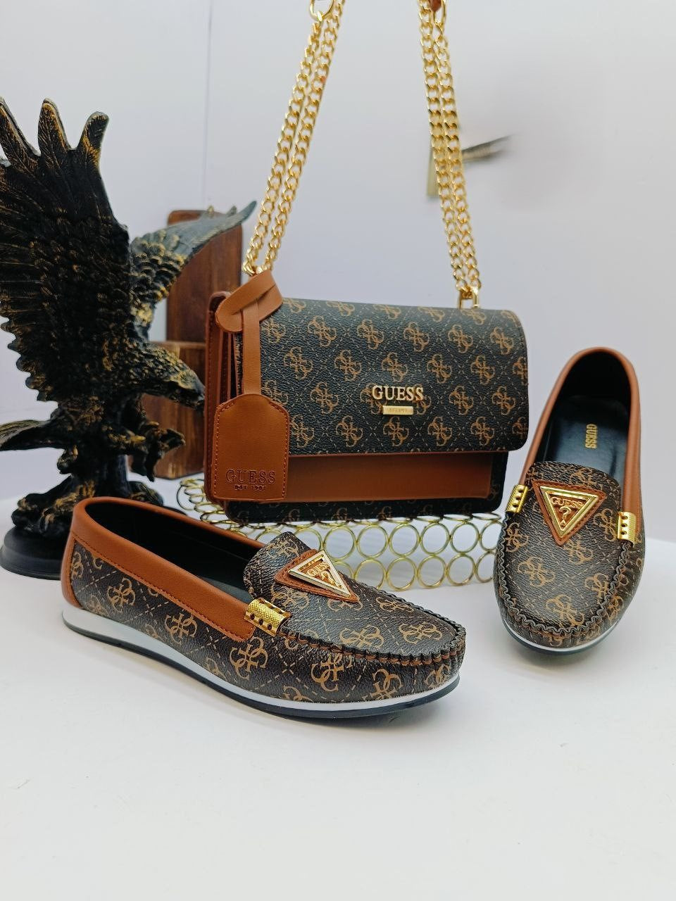 Sneakers and bags set