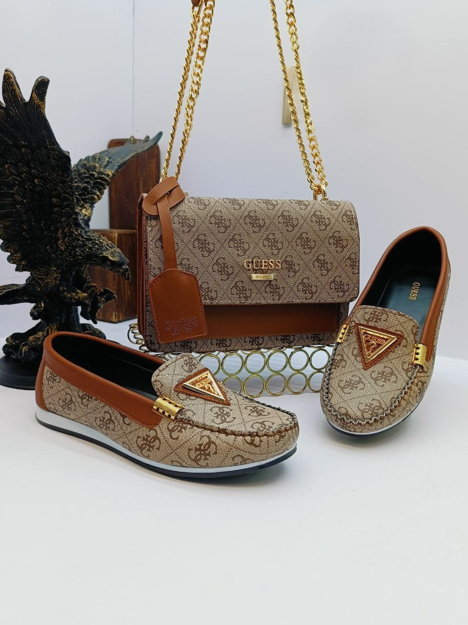 Sneakers and bags set