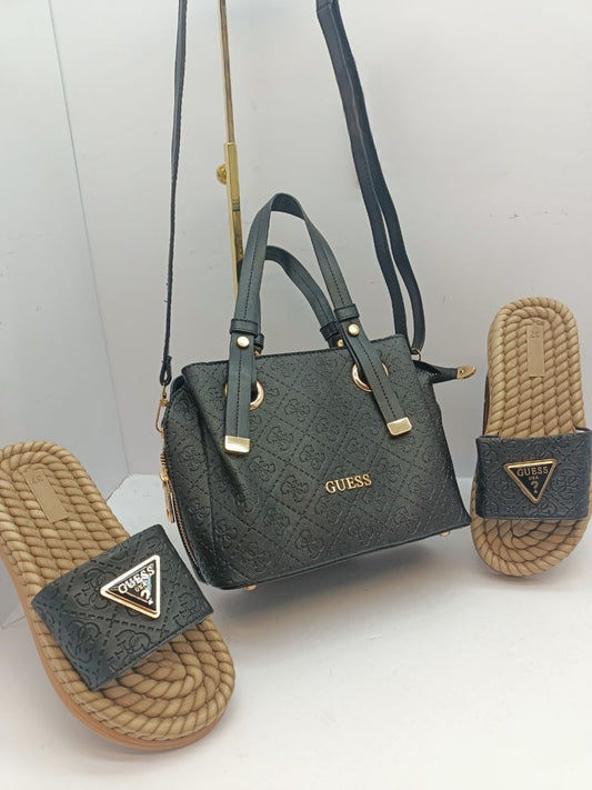 Sandal and bag set