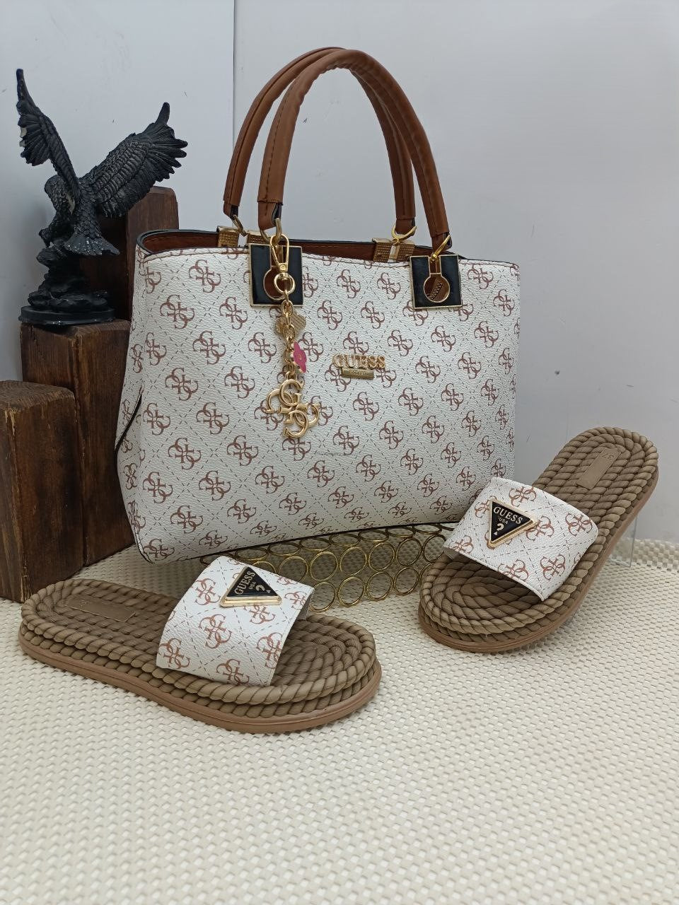 Sandal and bag set